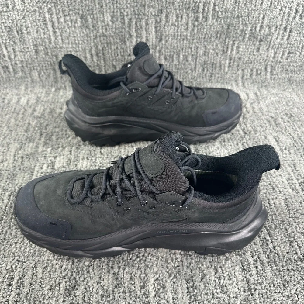 Hoka One One Kaha 2 Low GTX Black Hiking Shoes 1123191 Mens 9 / Womens 10.5